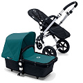 Детская коляска Bugaboo Cameleon 3 2 в 1 (alu/black/petrol blue бирюзовый
						
					) — Фото
