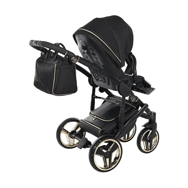 Детская коляска Junama Diamond Mirror V2 3 в 1 на черной раме фото 12