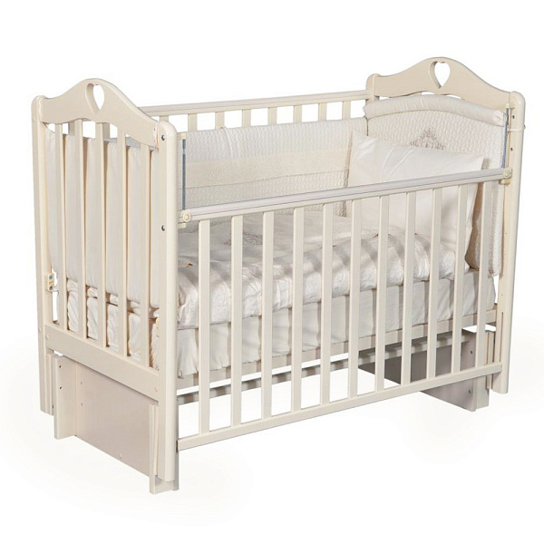 Детская кроватка Антел Каролина 3/5, универсальный маятник фото 1