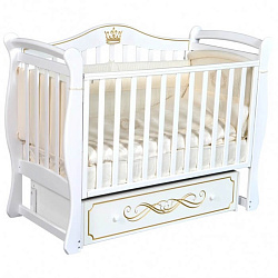 Детская кроватка Кедр Bella 1, универсальный маятник