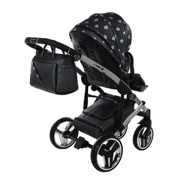 Детская коляска Junama Glow V2 2 в 1 на серебряной раме фото 24