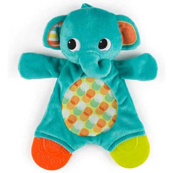 Развивающая игрушка Bright Starts Брайт Стартс Самый Мягкий Друг Слонёнок с прорезывателями 8916-2 фото 3