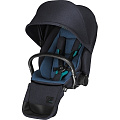 Детская коляска Cybex Priam Lux 3 в 1, шасси Trekking Matt Black Детская коляска Cybex Priam Lux 3 в 1, шасси Trekking Matt Black True Blue — Фото