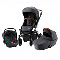 Детская коляска Britax Romer Smile III BS3 i-Sense 3 в 1 Детская коляска Britax Romer Smile III BS3 i-Sense 3 в 1 Midnight Grey — Фото