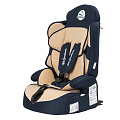 Автомобильное кресло Mr Sandman Little Passenger Isofix темно-синий-бежевый — Фото
