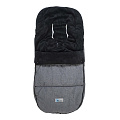 AL2280P Зимний конверт Altabebe Alpin Bugaboo AL2280P Зимний конверт Altabebe Alpin Bugaboo (dark grey/black) — Фото