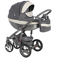 Детская коляска Adamex Monte Deluxe Carbon 3 в 1 Детская коляска Adamex Monte Deluxe Carbon 3 в 1 D23 — Фото