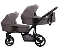 Детская коляска для двойни Bebetto Bebetto 42 2 в 1 (24 серый
						
					) — Фото