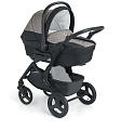 Детская коляска Cam Dinamico Easy 2 в 1 Детская коляска Cam Dinamico Easy 2 в 1 Vogue 891 черный-бежевый принт — Фото
