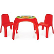 Детский стол Pilsan King + 2 стула, 03-422 Детский стол Pilsan King + 2 стула, 03-422 - Фото