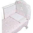 Комплект в кроватку Italbaby Baby Glitter, 5 предметов Комплект в кроватку Italbaby Baby Glitter, 5 предметов - Фото