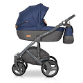 Детская коляска Riko Vario 2 в 1 (05 Denim
						
					) — Фото