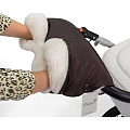 Муфта для рук Esspero Soft Fur Lux Натуральная шерсть Муфта для рук Esspero Soft Fur Lux Натуральная шерсть Chocolate — Фото