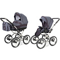 Детская коляска Esspero Classic 2 в 1, шасси Grey Dark Grey — Фото