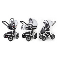 Детская коляска Esspero Discovery 3 в 1, шасси White Детская коляска Esspero Discovery 3 в 1, шасси White Grey Carbon — Фото