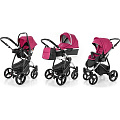 Детская коляска Esspero Newborn Lux Alu 3 в 1, шасси Chrome Детская коляска Esspero Newborn Lux Alu 3 в 1, шасси Chrome Camellia — Фото