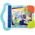 Развивающая книжка с прорезывателем Bright Starts Брайт Стартс Весёлые Зверюшки 8475 в ассортименте (Голубой) — Фото