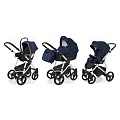 Детская коляска Esspero Newborn Lux 3 в 1, шасси Grey Детская коляска Esspero Newborn Lux 3 в 1, шасси Grey Mar Carbon — Фото