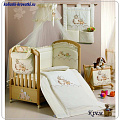 Комплект постельного белья Roman Baby Lucciole 5 предметов Комплект постельного белья Roman Baby Lucciole 5 предметов Крем — Фото