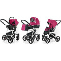 Детская коляска Esspero Newborn Lux Alu 3 в 1, шасси White Детская коляска Esspero Newborn Lux Alu 3 в 1, шасси White Camellia — Фото