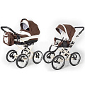 Детская коляска Esspero Classic 2 в 1, шасси Beige Детская коляска Esspero Classic 2 в 1, шасси Beige Chek — Фото