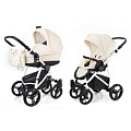 Детская коляска Esspero Newborn Lux 2 в 1, шасси White Cream — Фото