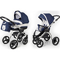 Детская коляска Esspero I-Nova 2 в 1, шасси White Детская коляска Esspero I-Nova 2 в 1, шасси White Navy Grey — Фото