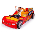 Кровать-машина Advesta Champion со звуковыми сигналами и подсветкой Кровать-машина Advesta Champion со звуковыми сигналами и подсветкой (Красный) — Фото