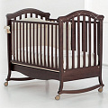 Детская кроватка Erbesi Classique Walnut — Фото