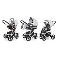 Детская коляска Esspero Newborn Lux 3 в 1, шасси Beige Light Check — Фото