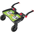 Подножка для второго ребенка Lascal Buggy Board Maxi Ласкал Багги Боард Макси (Panda City/Green) — Фото