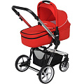 Детская коляска Foppapedretti 3Chic Travel System 3 в 1 (Red
						
					) — Фото