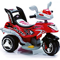 Электромобиль-мотоцикл Geoby Happy Dino LW639 (Красный
						
					) — Фото