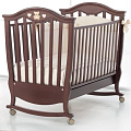 Детская кроватка Erbesi Brigette Детская кроватка Erbesi Brigette Walnut — Фото
