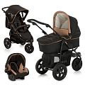 Детская коляска Hauck Viper Trioset 3 в 1 Детская коляска Hauck Viper Trioset 3 в 1 caviar/beige — Фото