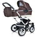 Детская коляска Tutic Impulse 2 в 1, шасси Black Brown — Фото