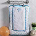 Пеленальный матрасик Kidboo Пеленальный матрасик Kidboo Happy Birthday Blue — Фото