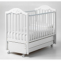 Детская кроватка Baby Italia Didi (продольный маятник) Детская кроватка Baby Italia Didi (продольный маятник) Белый — Фото