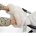Муфта для рук Esspero Soft Fur Lux Натуральная шерсть Муфта для рук Esspero Soft Fur Lux Натуральная шерсть Beige — Фото