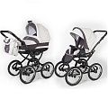 Детская коляска Esspero Classic 2 в 1, шасси Black Детская коляска Esspero Classic 2 в 1, шасси Black Grey — Фото