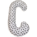 Трикотажная подушка для кормления Ceba Baby Duo (W-705-000-513 Grey Cats) — Фото