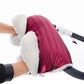 Муфта для рук Esspero Soft Fur Lux Натуральная шерсть Муфта для рук Esspero Soft Fur Lux Натуральная шерсть Ruby — Фото
