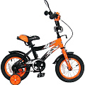 Двухколесный велосипед Velolider Lider Shark 12" арт. 12A-1287 (оранжевый-черный) — Фото