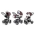 Детская коляска Esspero Newborn Lux 3 в 1, шасси Grey Детская коляска Esspero Newborn Lux 3 в 1, шасси Grey Brown lux — Фото