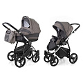 Детская коляска Esspero Newborn Lux 2 в 1, шасси Chrome Carbon — Фото
