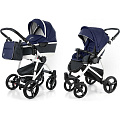Детская коляска Esspero Newborn Lux 2016 2 в 1, шасси White Детская коляска Esspero Newborn Lux 2016 2 в 1, шасси White Navy — Фото