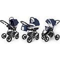 Детская коляска Esspero I-Nova 3 в 1, шасси White Детская коляска Esspero I-Nova 3 в 1, шасси White Navy Grey — Фото