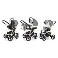 Детская коляска Esspero Newborn Lux 3 в 1, шасси Beige Denim — Фото