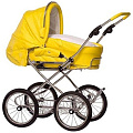 Детская коляска Hesba Condor Coupe DeLux VIP 2 в 1, кожа Детская коляска Hesba Condor Coupe DeLux VIP 2 в 1, кожа 290-188 — Фото