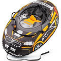 Надувные санки-тюбинг Small Rider Snow Cars 2 (bm черно-оранжевый) — Фото